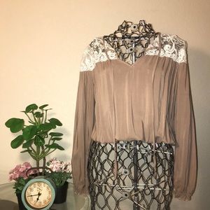 Love Stitch Long sleeved Tunic Top